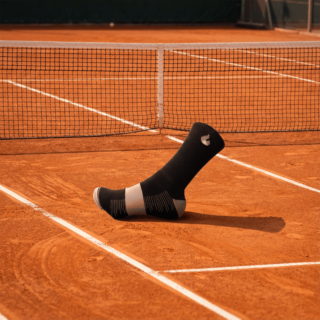 Tennis Socks Crew Lite Black/Grey