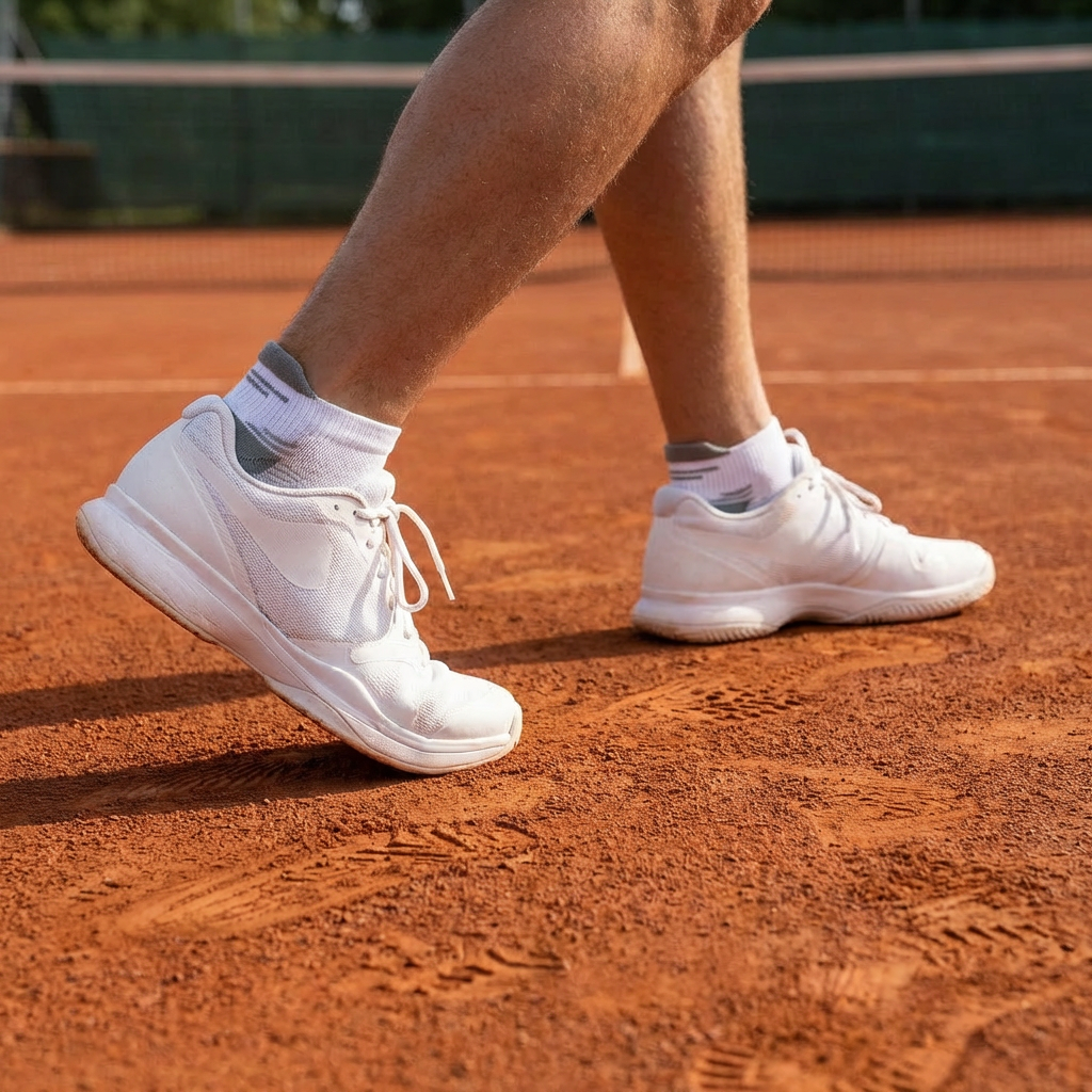 Chaussettes de Tennis Low Cut Lite Blanc/Gris