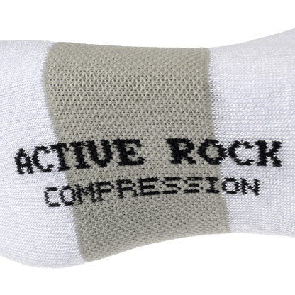 Chaussettes Compression Blanc/Gris