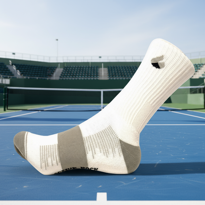Tennis Socks Crew White/Grey